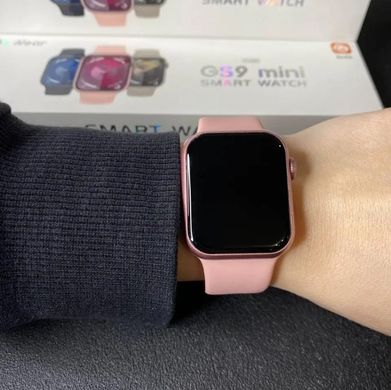 Смарт годинник GS9 Mini 41мм українська мова Pink фото