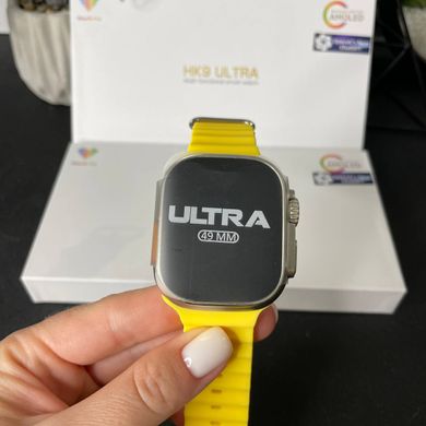 HK9 Ultra 49 mm Amoled Yellow Смарт годинник фото