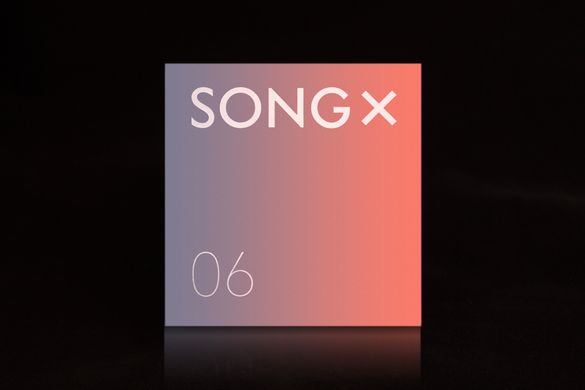Бездротові ваккумні навушники SongX SX06 Orange. фото