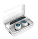 Бездротові сенсорні навушники AirPlus TWS S15 Mini White з функцією Power Bank. фото 1