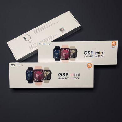 Смарт годинник GS9 Mini 41мм українська мова Silver фото