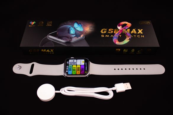 Смарт годинник 8 Series Smart Watch Airplus GS8 Max Silver фото