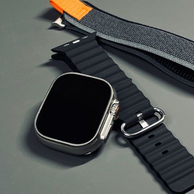 Абсолютно новий смарт-годинник AMOLED HW69 Utra 2 49 мм (series 9) Gray-Black фото