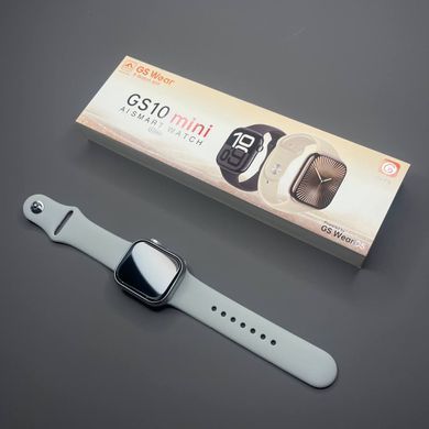 Смарт годинник GS10 Mini 42мм українська мова Silver фото