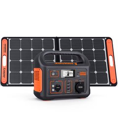 Комплект: Зарядна станція Jackery Explorer 500 + сонячна панель SolarSaga 100W. Сонячний генератор. фото