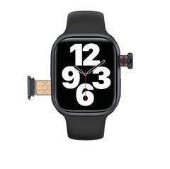 Смарт-годинник CD99 SIM-карта 180-камера 2GB RAM AMOLED Wifi GPS 16GB Black фото