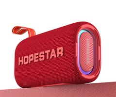 Портативна Bluetooth-колонка Hopestar H55 Red фото