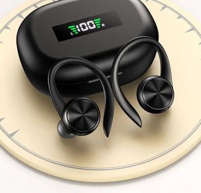 Бездротові спортивні стерео навушники с дужками R200 Black фото