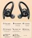 Бездротові спортивні стерео навушники с дужками R200 Black фото 5