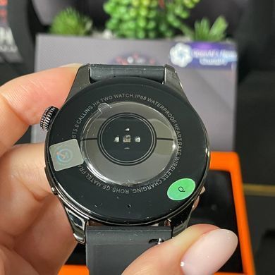 Стильний чоловічий смарт годинник HK4HERO 1.43 Amoled фото