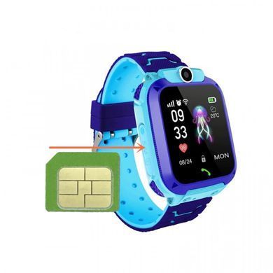 Дитячий смарт-годинник з GPS Kids Edition Синій фото