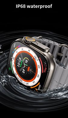 Смарт годинник Airplus Smart Watch 8 Series GS8 ULTRA PREMIUM Black фото