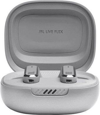Bluetooth-гарнітура JBL Live Flex Silver (JBLLIVEFLEXSVR) фото