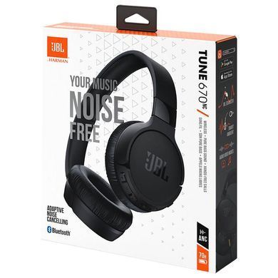 Bluetooth-гарнітура JBL Tune 670 NC Black (JBLT670NCBLK) фото