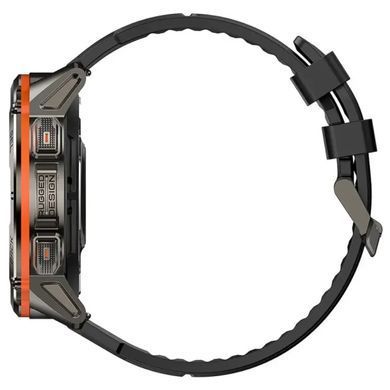 Тактичний смарт годинник Kospet Tank T3 Ultra. Дзвінки, повідомлення, фітнес трекер. фото