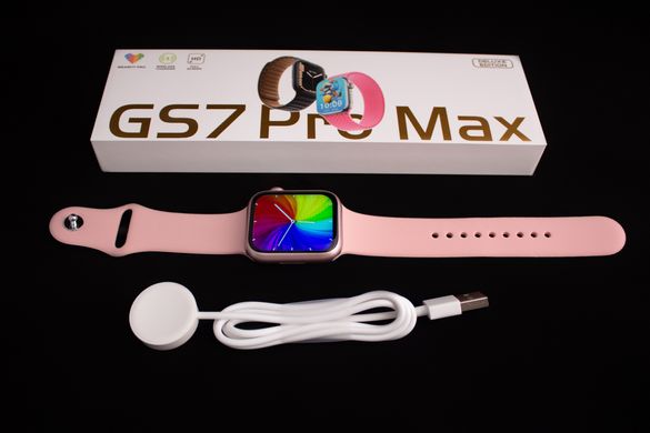 Смарт годинник 7 Series Smart Watch Airplus GS7 Pro Max Pink фото